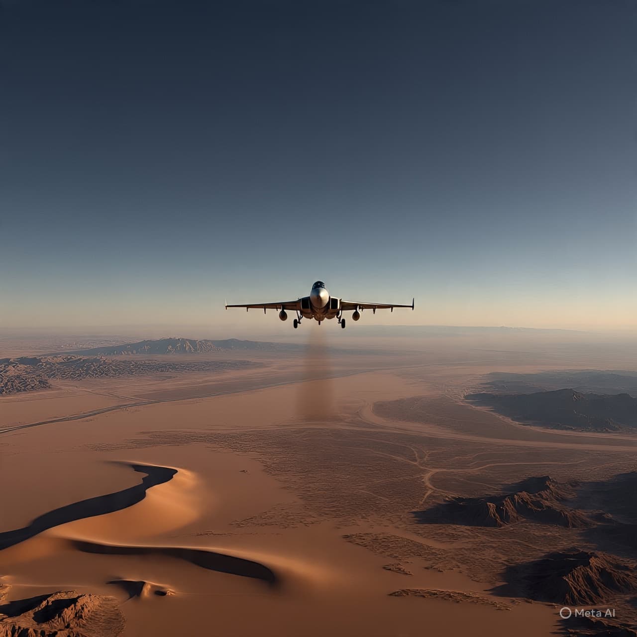 Across a Darkened Border, Jordan’s Jets Move in the Evening Hours