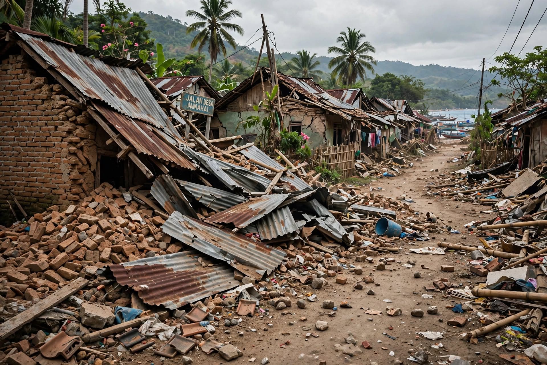 Banda Sea Earthquake Hits Maluku, Collapsing Homes, Cutting Power Across Island Districts Overnight