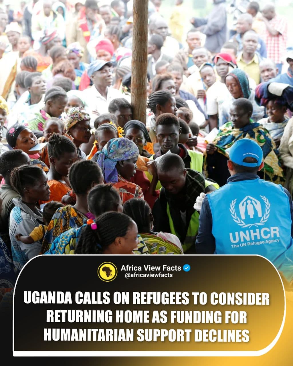 Uganda Warns Refugees as Humanitarian Funding Falls