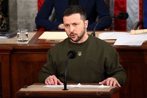 Zelensky Calls Conditions in Russian-Held Oleshky “Genocide”