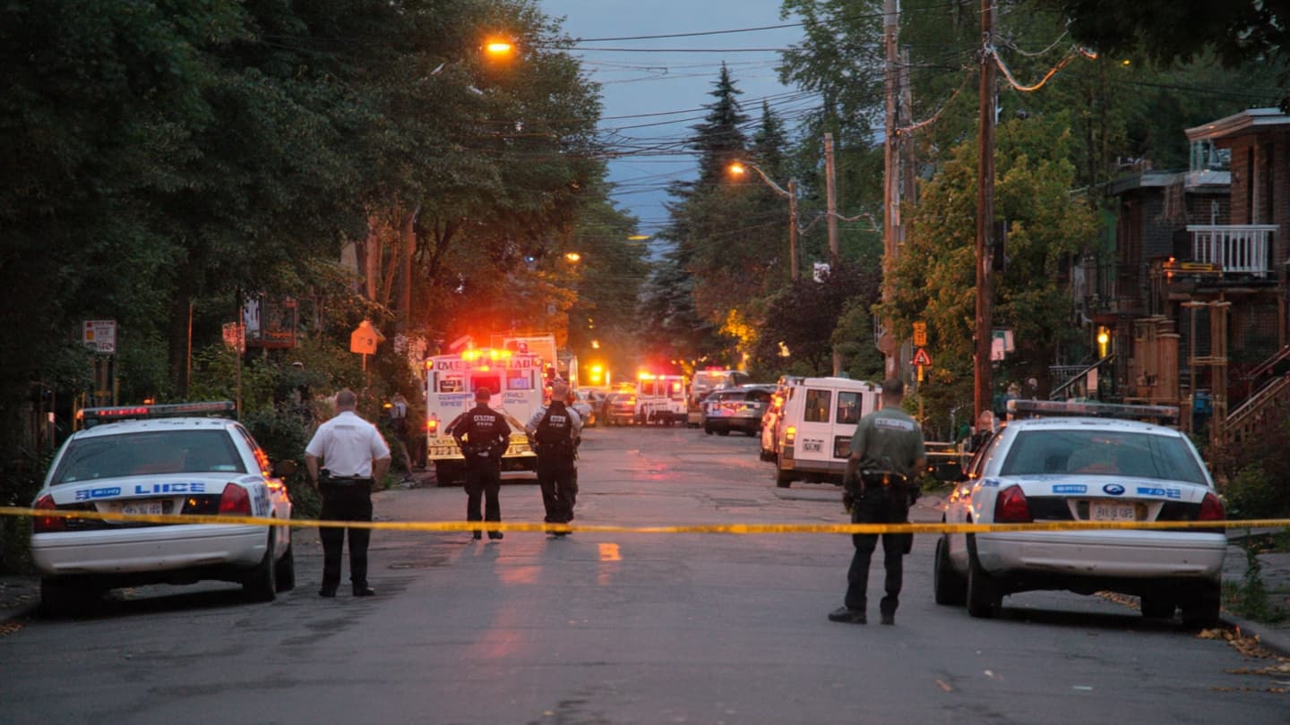 A City's Evening Turned Into a Vigil of Mourning