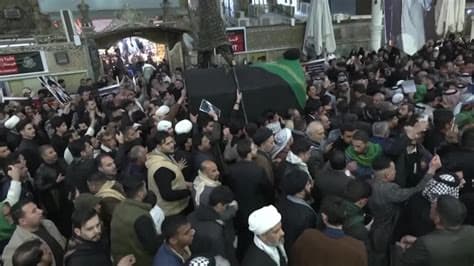 Thousands march as Khamenei's funeral procession crosses into Iraq