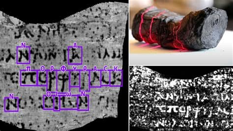 Ancient Herculaneum scroll read for the first time after nearly 2,000 years