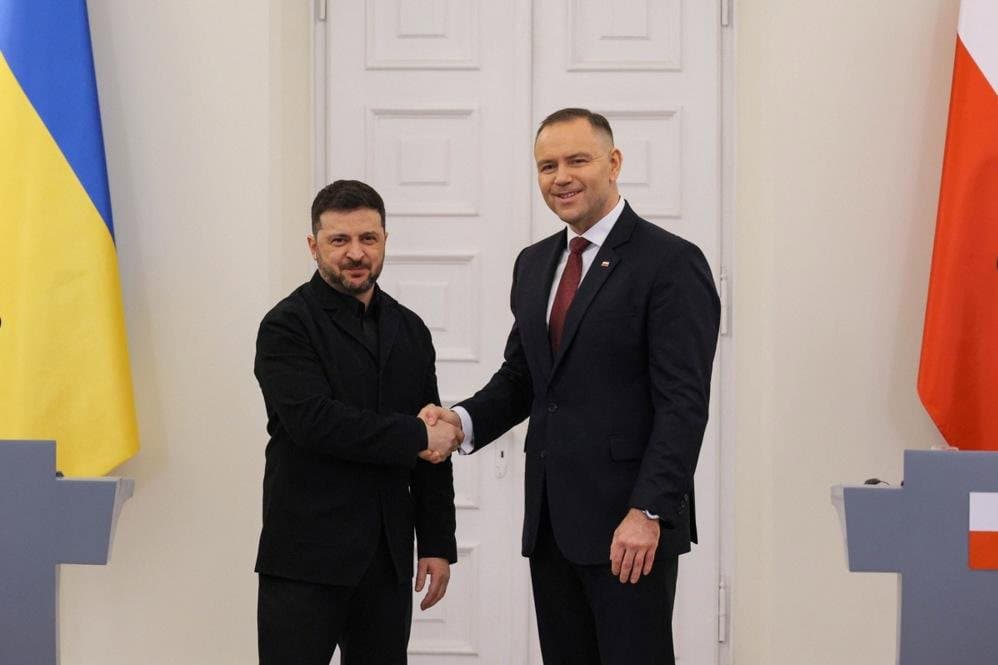 Zelensky Hails “Very Positive” First Meeting with Poland’s Nawrocki