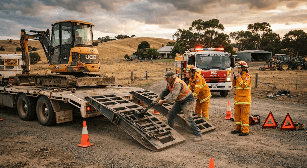 Tragedy in Rural Victoria: Elderly Worker Killed by Falling Loading Ramp