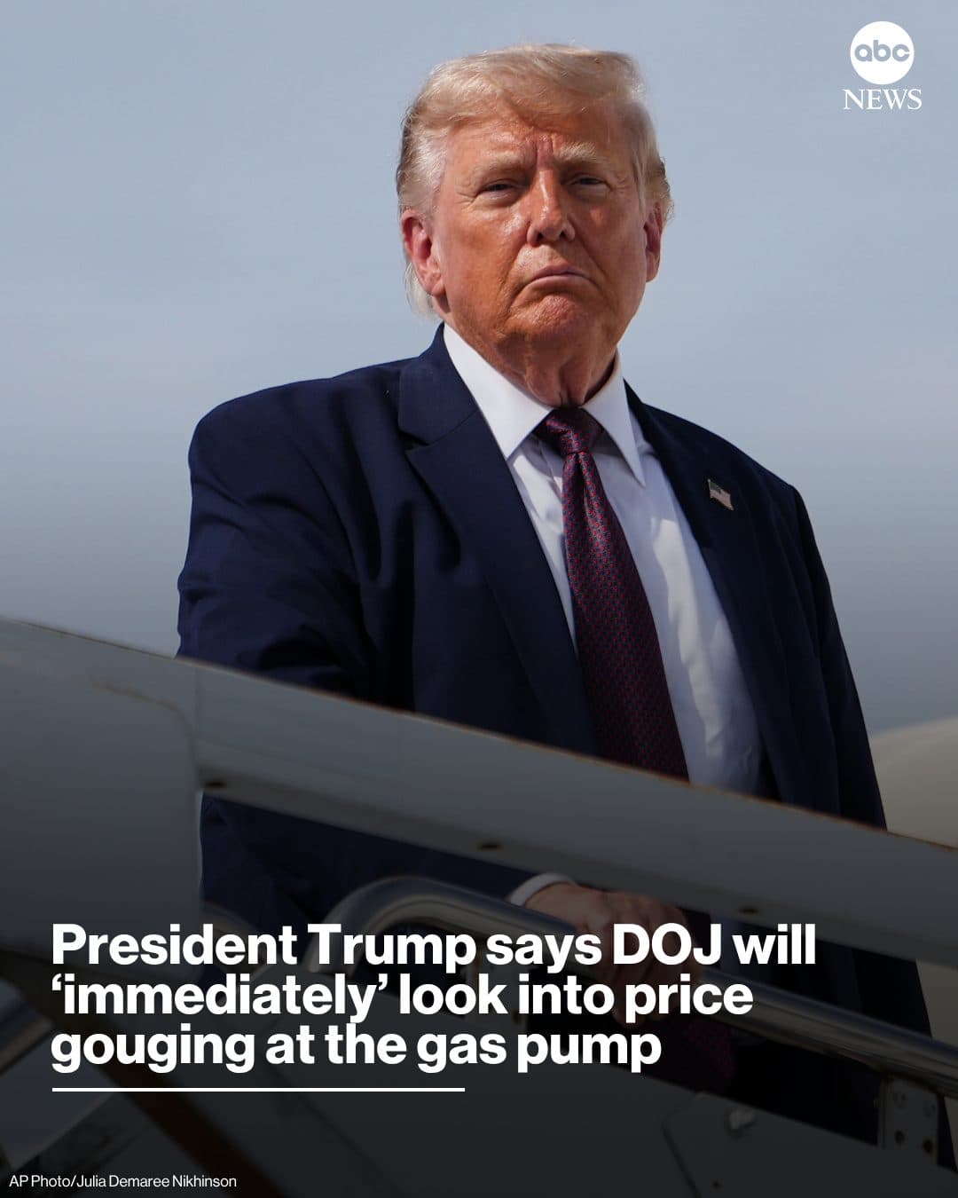 Trump Calls for Immediate Investigation Into Alleged Gasoline Price Gouging