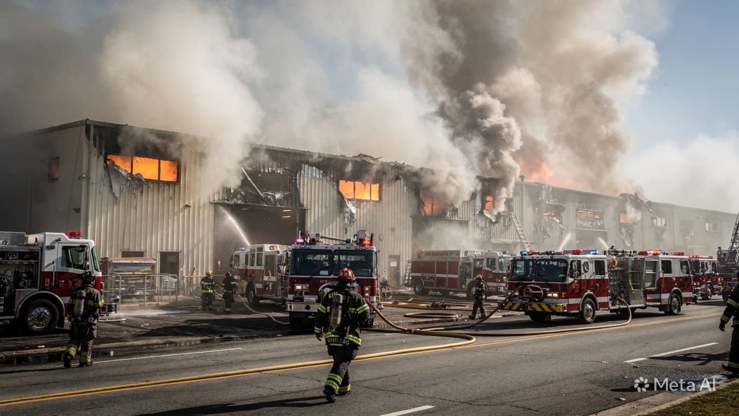 Fatal Warehouse Blaze: Ontario Safety Bureau Confirms One Dead After Massive Industrial Fire Event