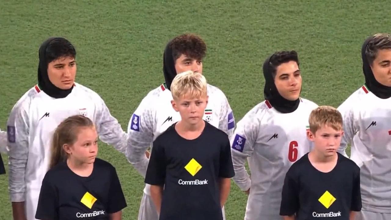 Iran's Women's Soccer Team Refuses to Sing National Anthem at Asian Cup Game Against South Korea