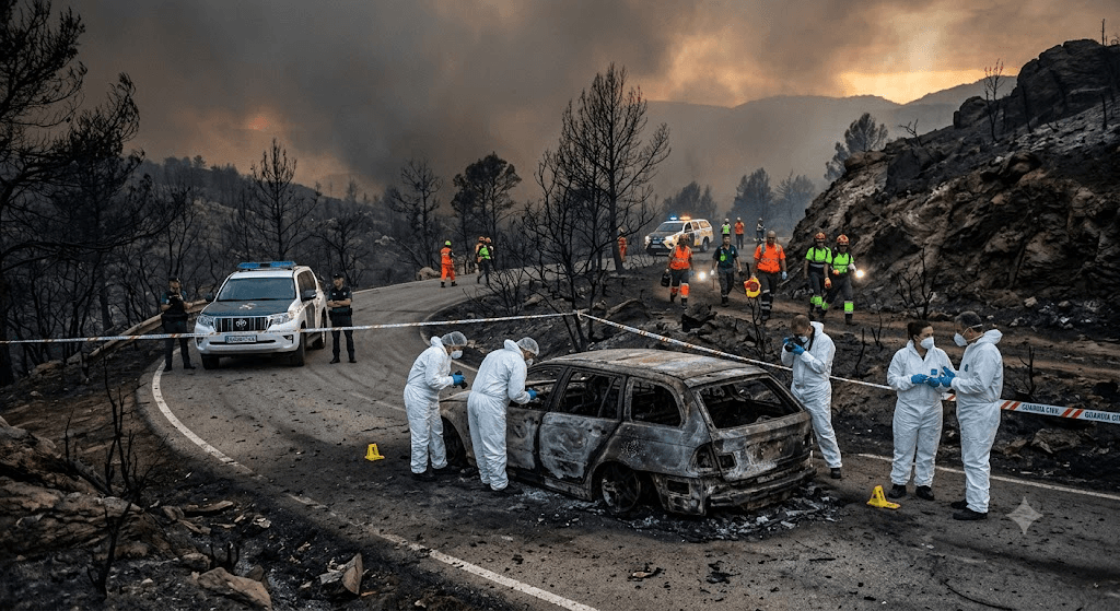 Almería Inferno: Four British Nationals Found Dead in Car in Deadly Spanish Wildfire