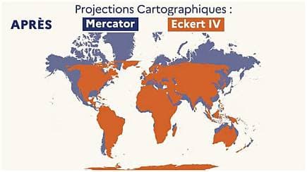 Paris Drops Mercator Projection, Making France Appear Smaller on World Maps