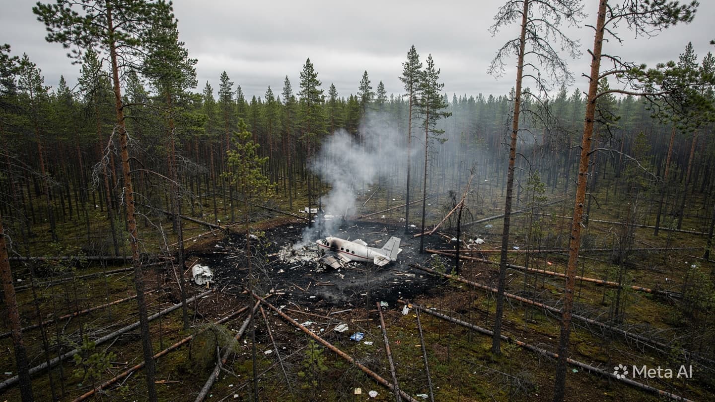 Small Plane Crash in Canada: Three People Confirmed Dead After Aircraft Goes Down Today