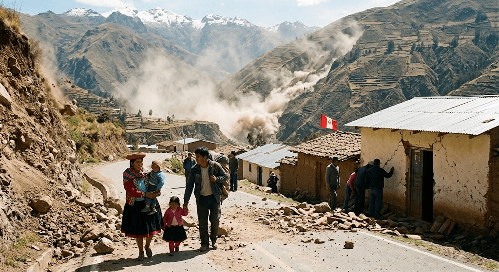 Earth-Shattering Impact: Powerful 7.2-Magnitude Earthquake Strikes Ayacucho, Peru