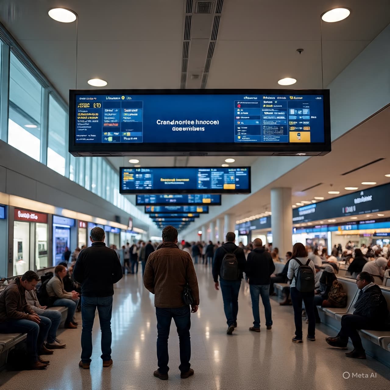 When Journeys Stall: Flight Paths and Uncertain Skies