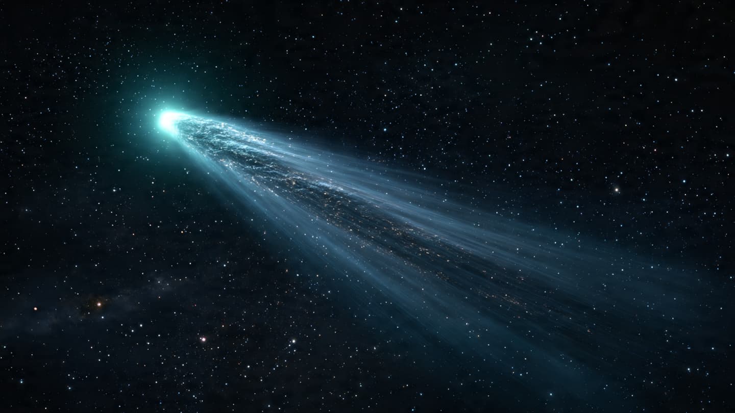 The Comet That Appears to Be Turning Against Itself