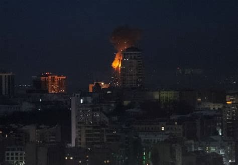 Russian Attacks Plunge Kyiv into Near-Total Darkness, Disrupting Power, Metro and Water