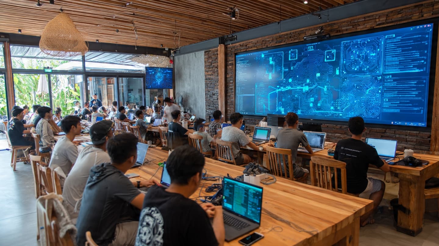 Between Code and Creativity, Indonesia’s Young Developers Build New Bridges Into the Emerging Global Blockchain Economy