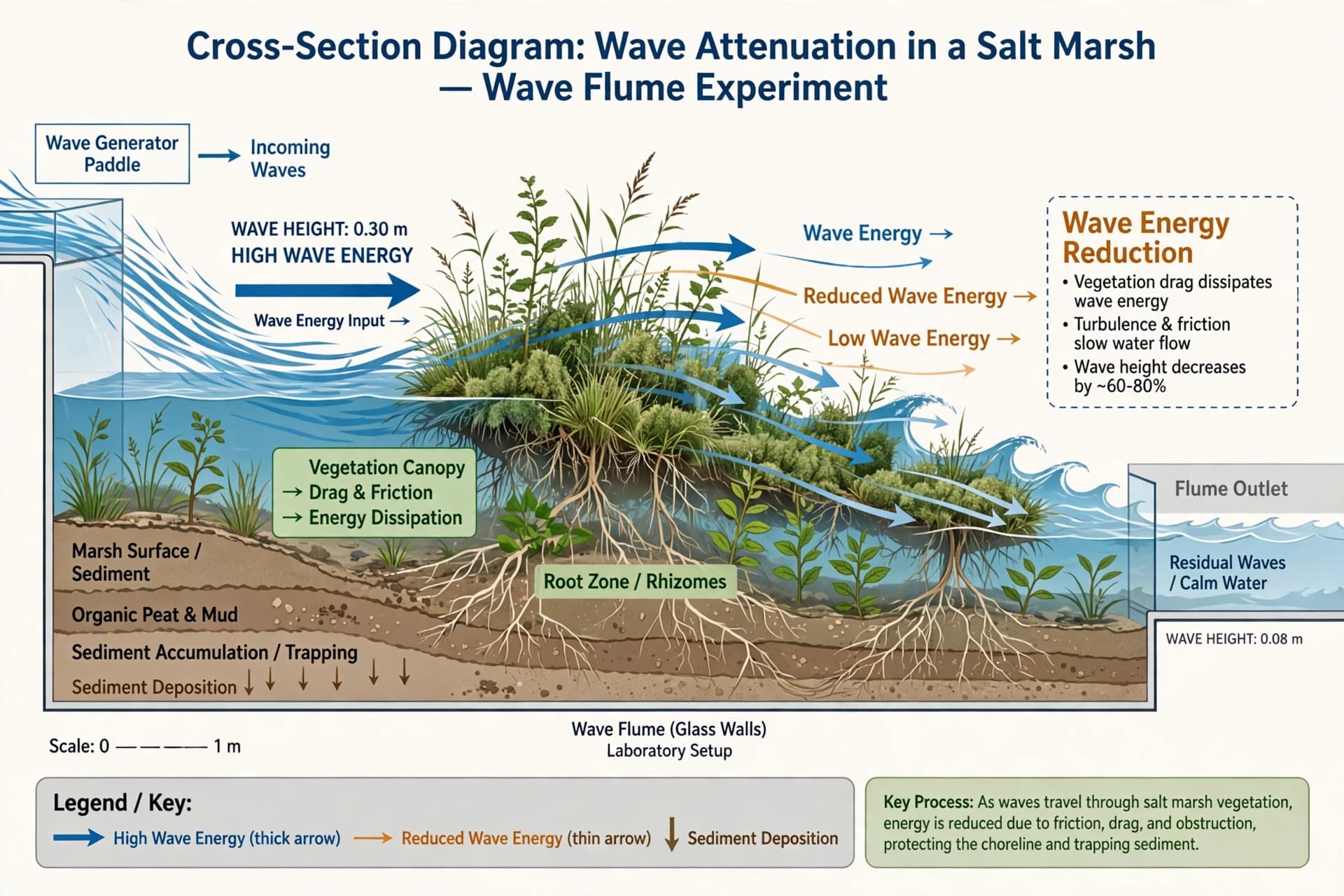 Salt marshes are not just pretty; they are protection.