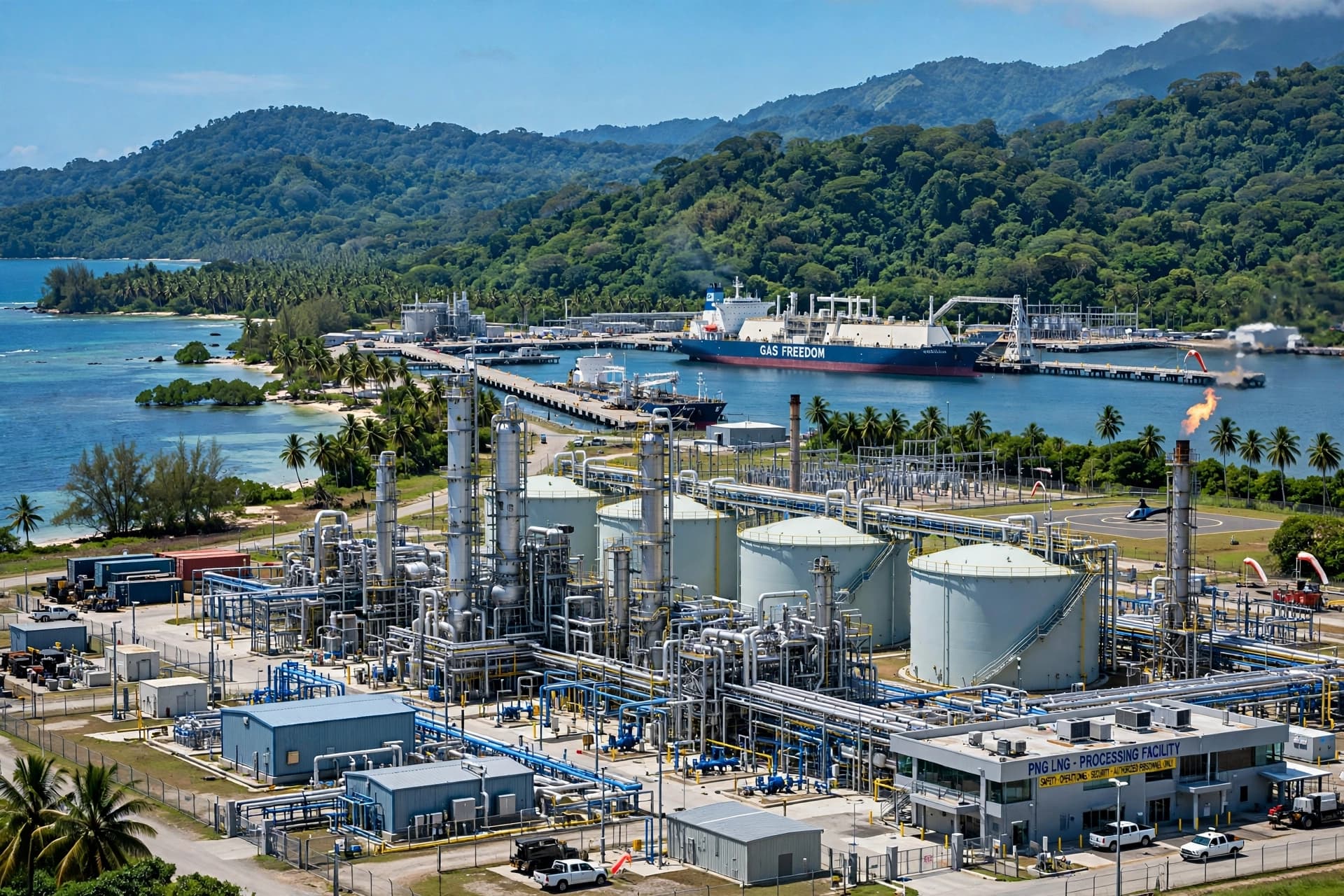 Between Papua’s Mountains and Offshore Gas Fields, A New LNG Partnership Changes the Project’s Direction