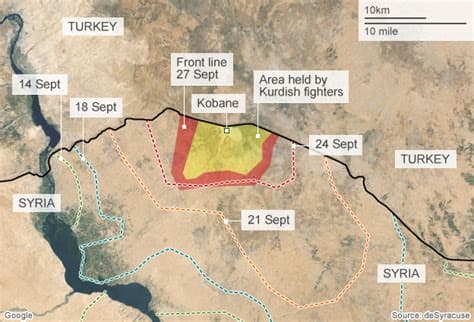 Four Children Die from Cold in Kobane Amid Tight Damascus Siege