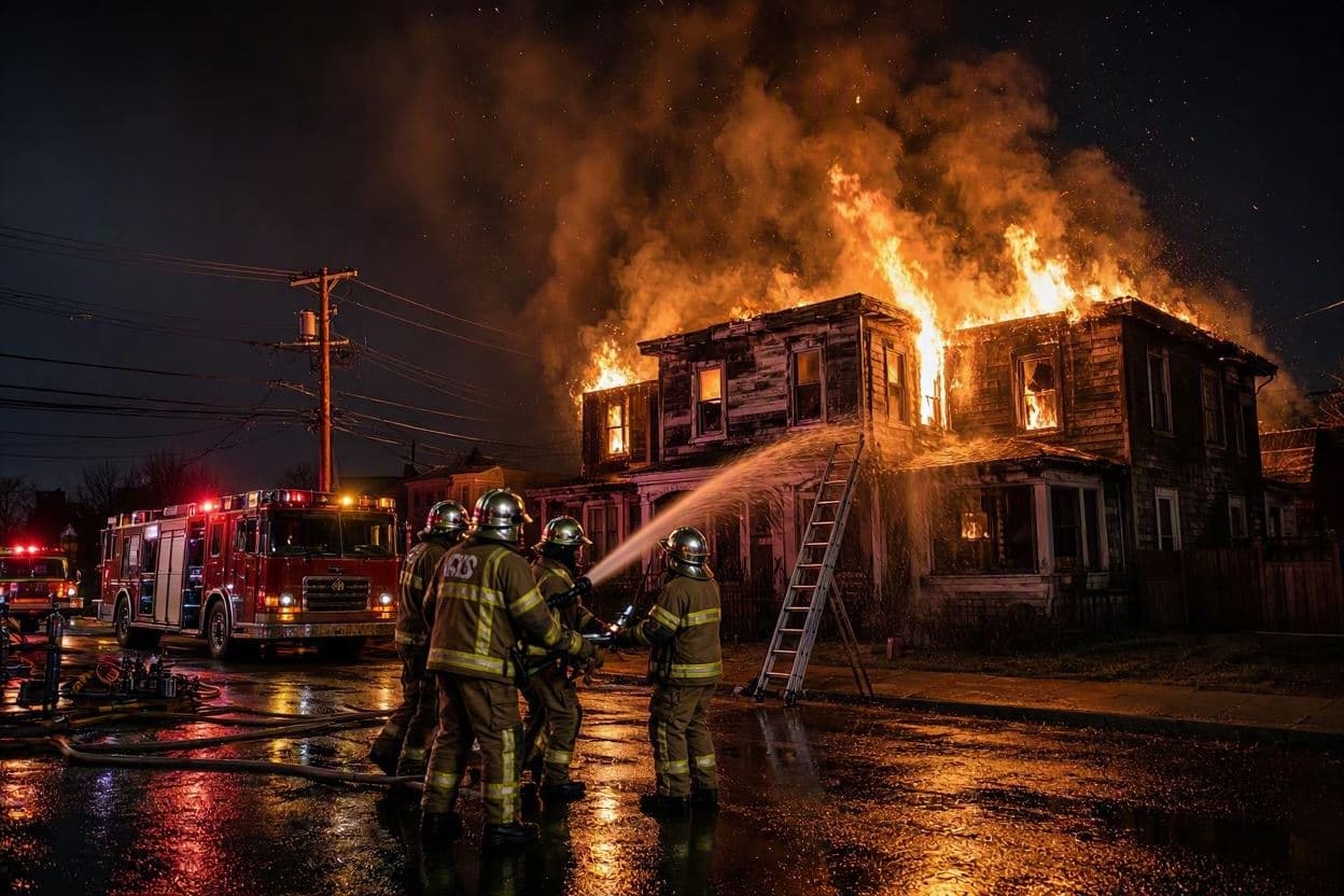 When a Home Becomes a Trap: Witness Accounts of a Fatal Fire