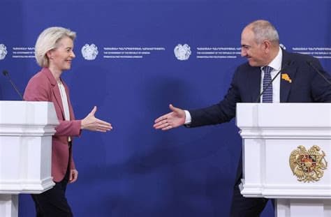 EU tells Armenia “you can count on us” with an additional €18 million in economic support as Russia keeps up economic pressure