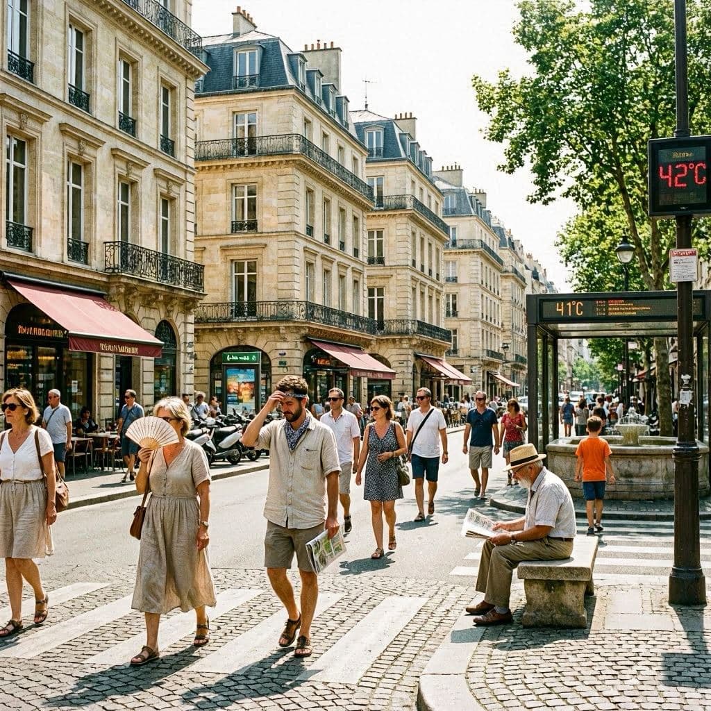 Beneath Relentless Heat, France Confronts a Human Toll
