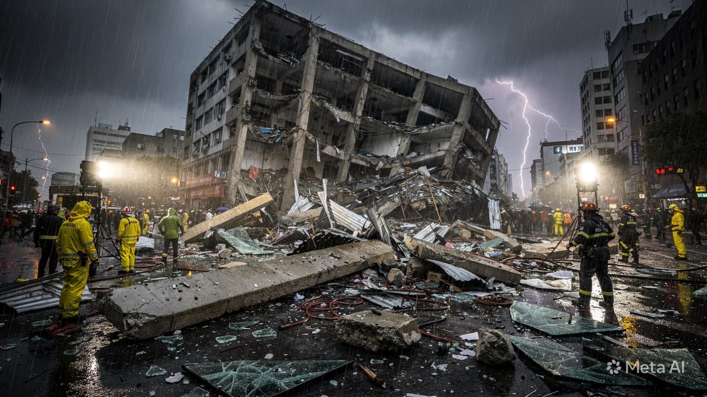 Tragedy In Bangladesh: Five Lives Lost As Building Collapses During Heavy Monsoon Rain Showers
