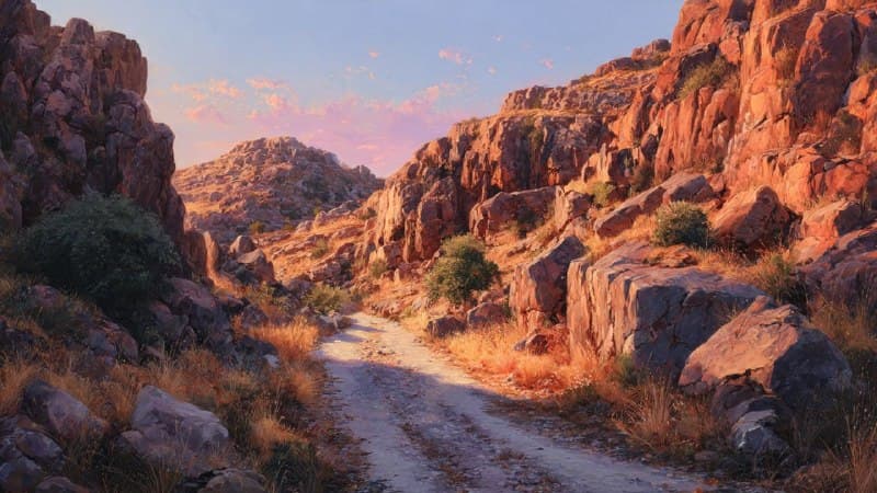  Where the Quiet Sky Fractures, A Sudden Silhouette Falls Upon the Silent Borderlands