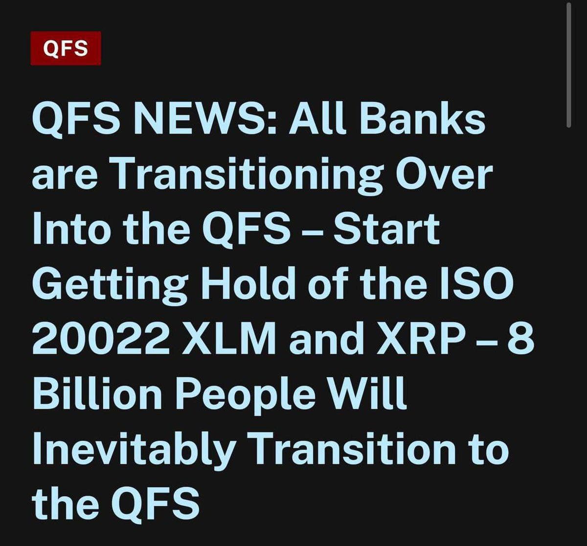 The Speculative Dawn of the Quantum Financial System (QFS): Analyzing Claims for $XRP, $XDC, and $XLM Integration