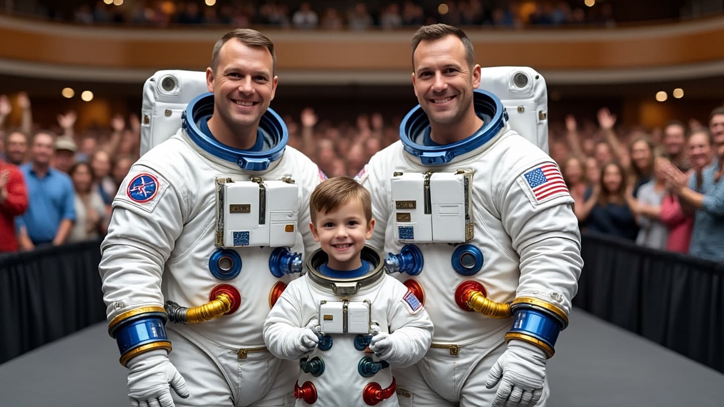 A Small Spacesuit Carries a Big Dream Toward the Stars