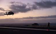 Navy suspends active search for missing crew member after helicopter goes down in Arabian Sea