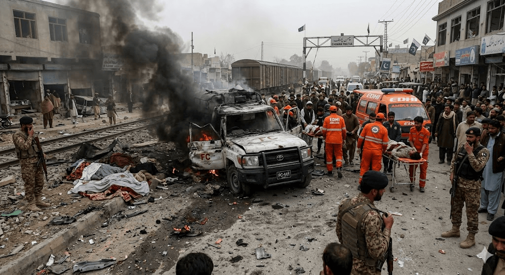 Quetta Terror Blast: At Least 14 Killed, Including 3 Frontier Corps Personnel, Near Chaman Phatak
