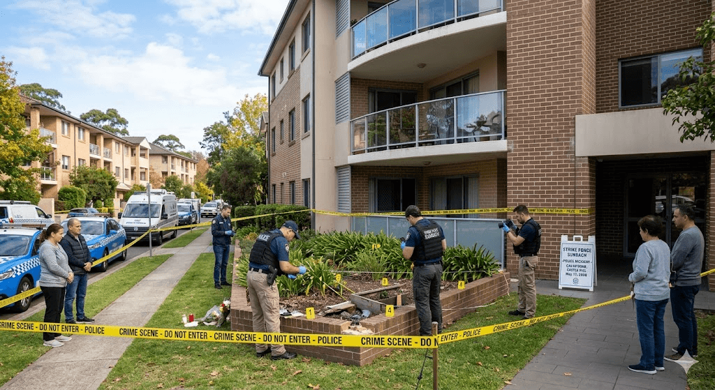 Trio Charged with Murder Following Fatal Balcony Fall in Castle Hill