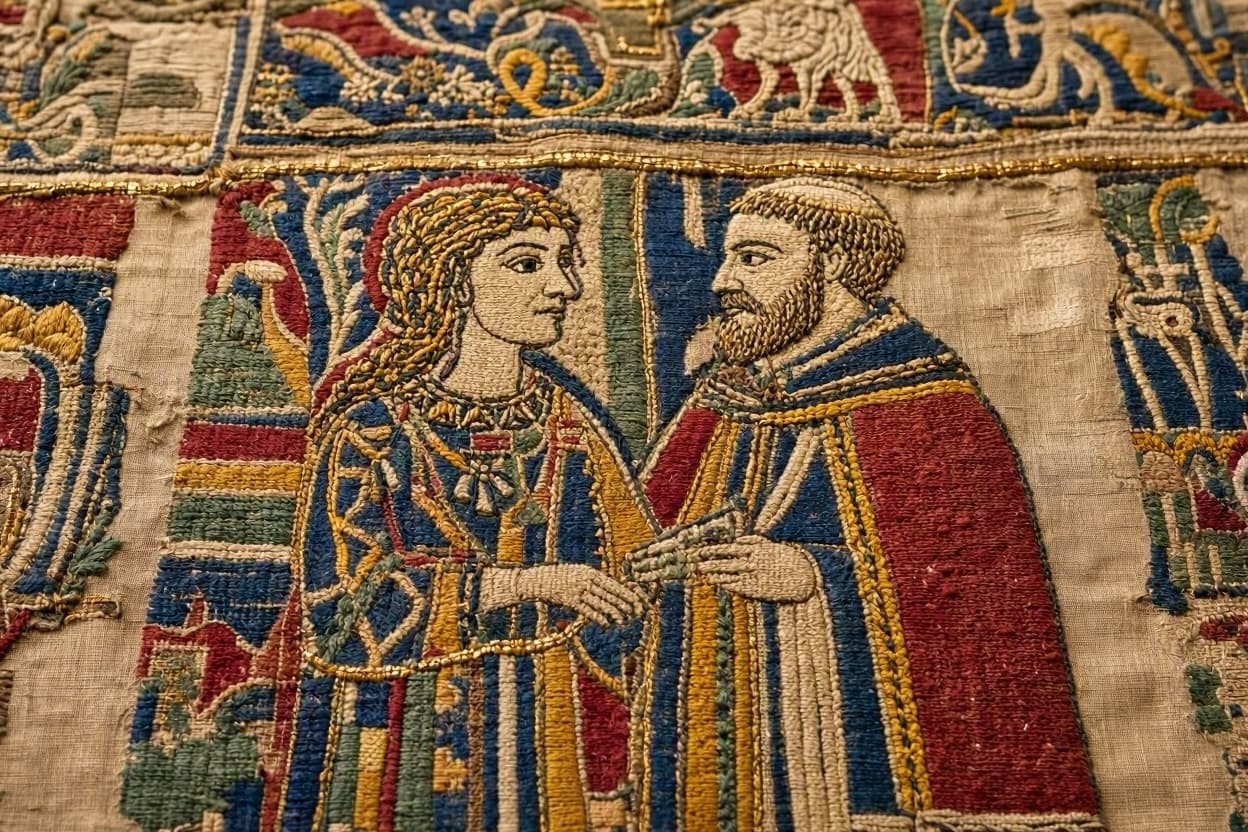 Embroidered Identity: The Three Women of Bayeux