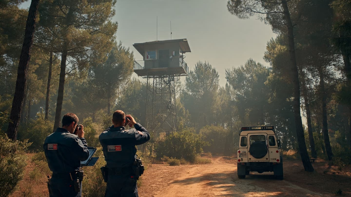France Continues Fire Monitoring as Forest Regions Face Dry Conditions