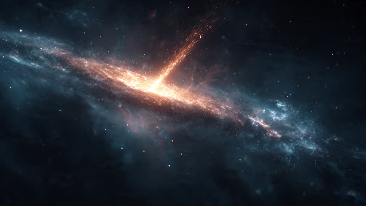 When a single particle carries the memory of distant cosmic violence