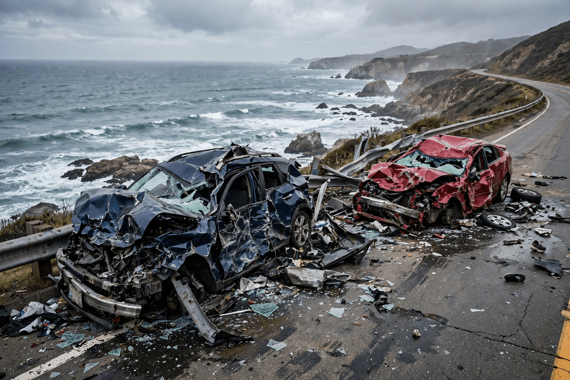 Tragedy in the DR: Six Dead After High-Speed Collision on Coastal Highway Today