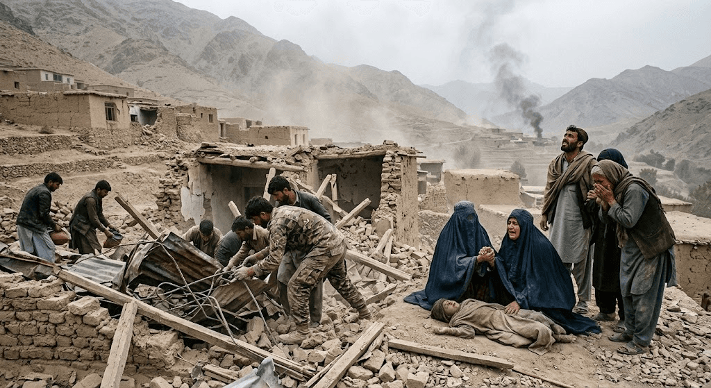 Devastation Across the Border: 9 Killed as Pakistan Bombards Civilian Targets in Afghanistan