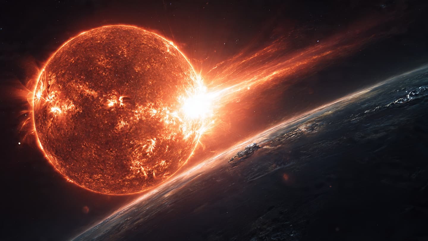 When Solar Winds Turn the Night Sky Into Moving Fire