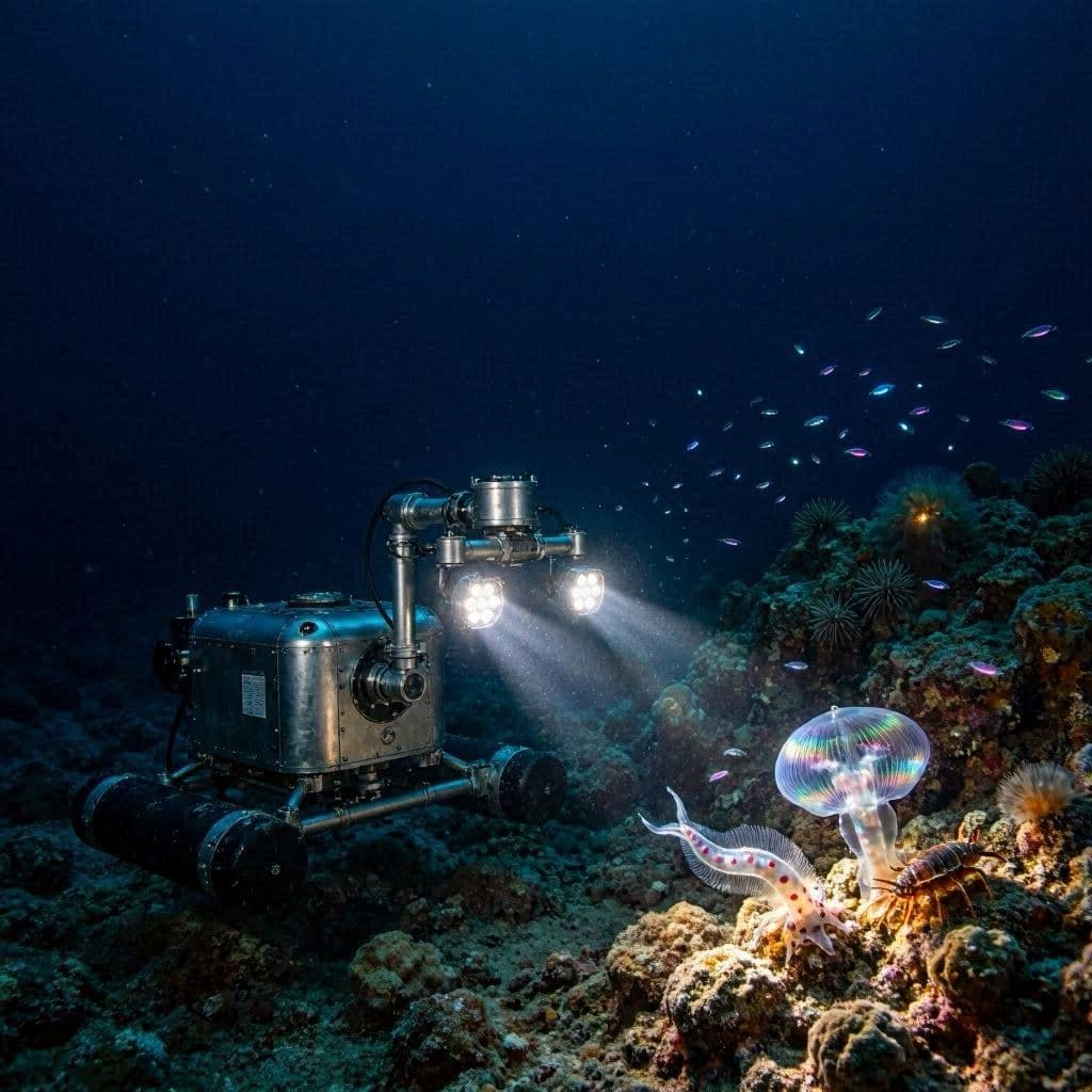 The Ocean's Deepest Silence Still Hides Countless Living Mysteries. 