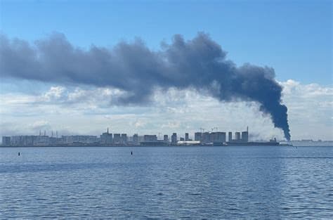 Ukrainian drones hit St Petersburg as Putin's flagship economic forum opens