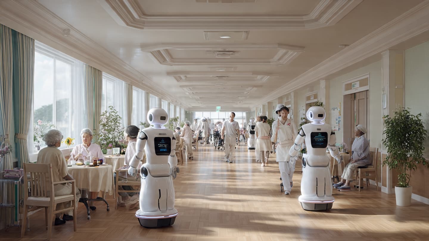 When Machines Enter the Japanese Workplace, Another Future Appears: Robotics Meet Demographic Change