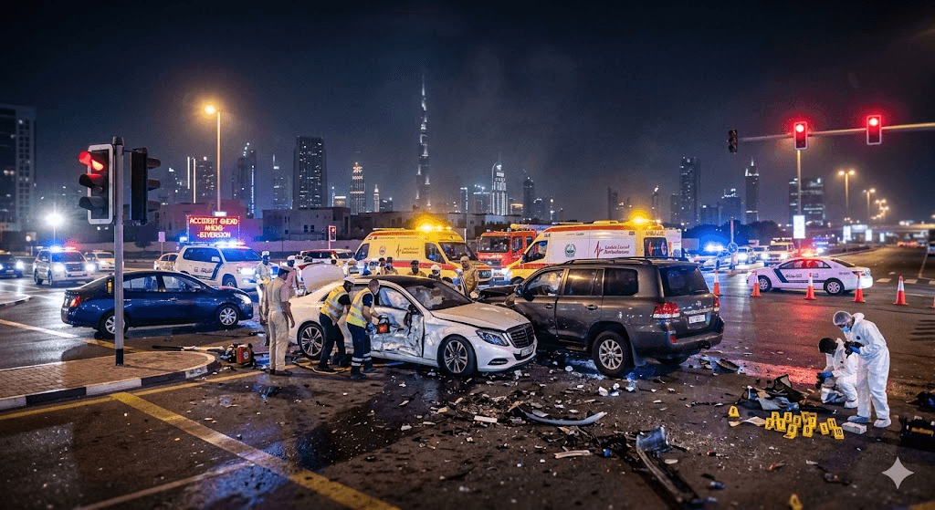 Four Dead After Speeding Driver Jumps Red Light in Horrific Intersection Crash