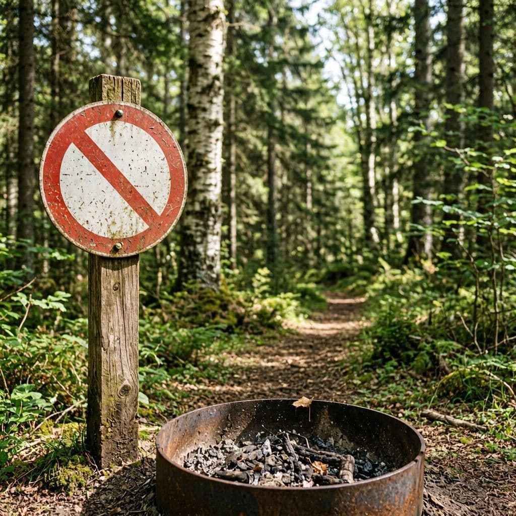 The Cost of Carelessness: Fines for Illegal Campfires