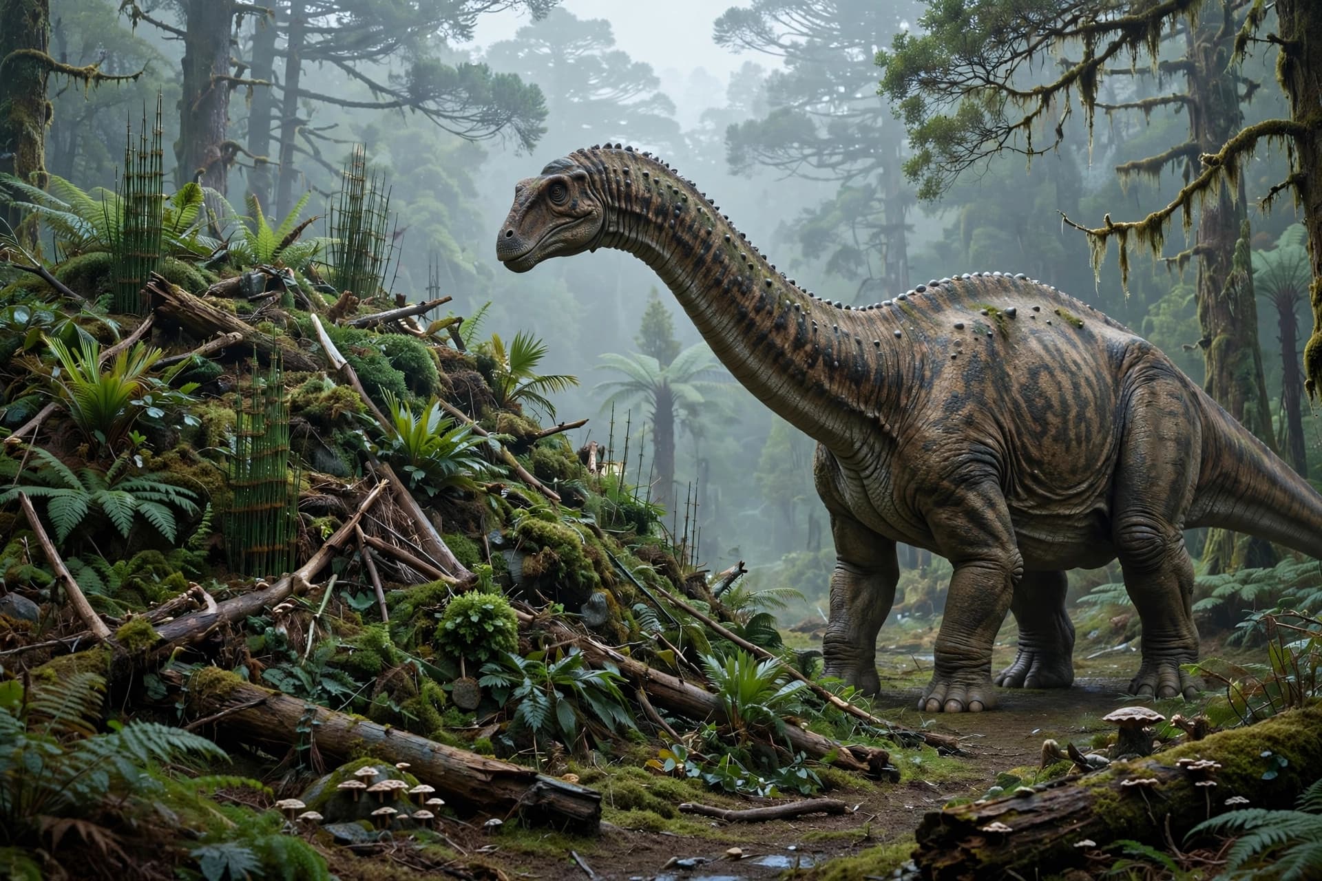 Titanosaurs may have built compost mounds to hatch eggs