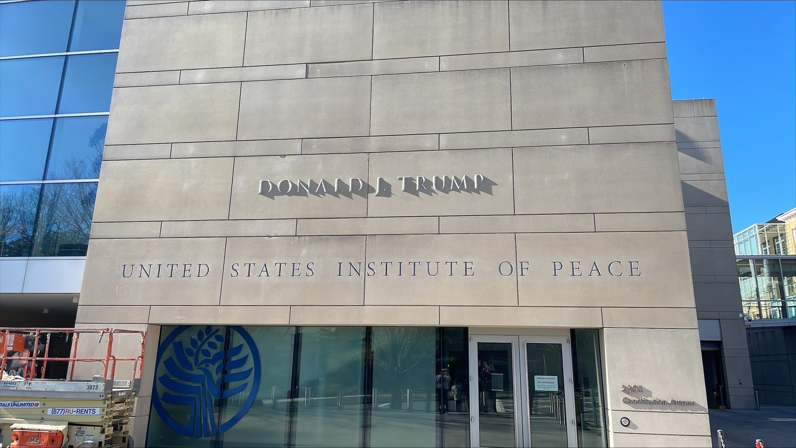 A Sudden Shake-Up: The U.S. Institute of Peace Renamed After Donald J. Trump