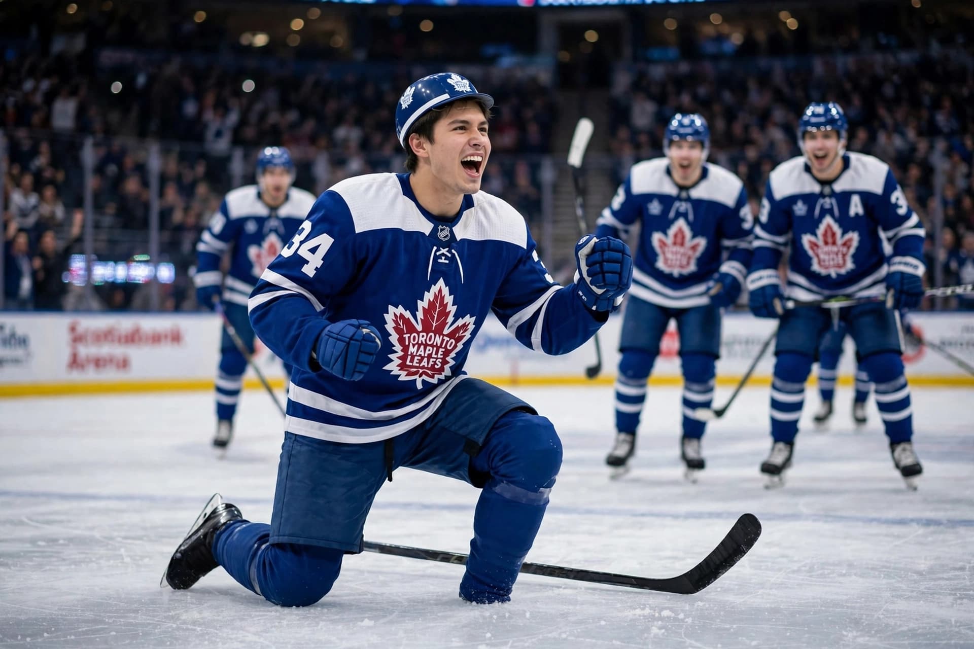Eighteen years old, benched days ago, and now the game-winner