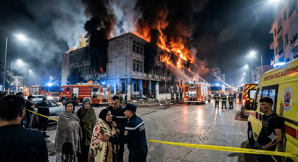 Tragedy in Algiers: 11 Dead, 19 Injured in Devastating Orphanage Fire