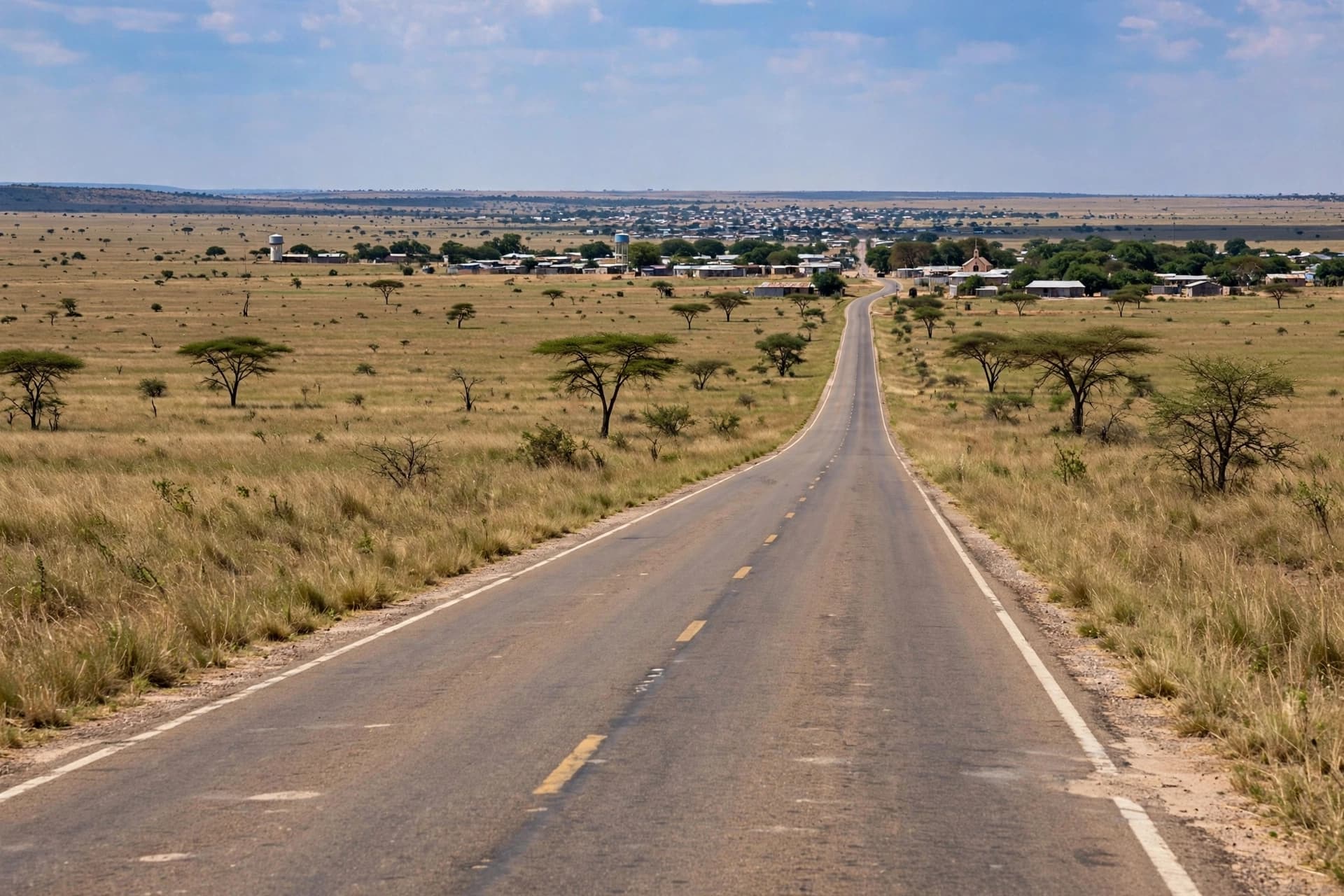 Between Taung and Ramotswa, the road asks for caution