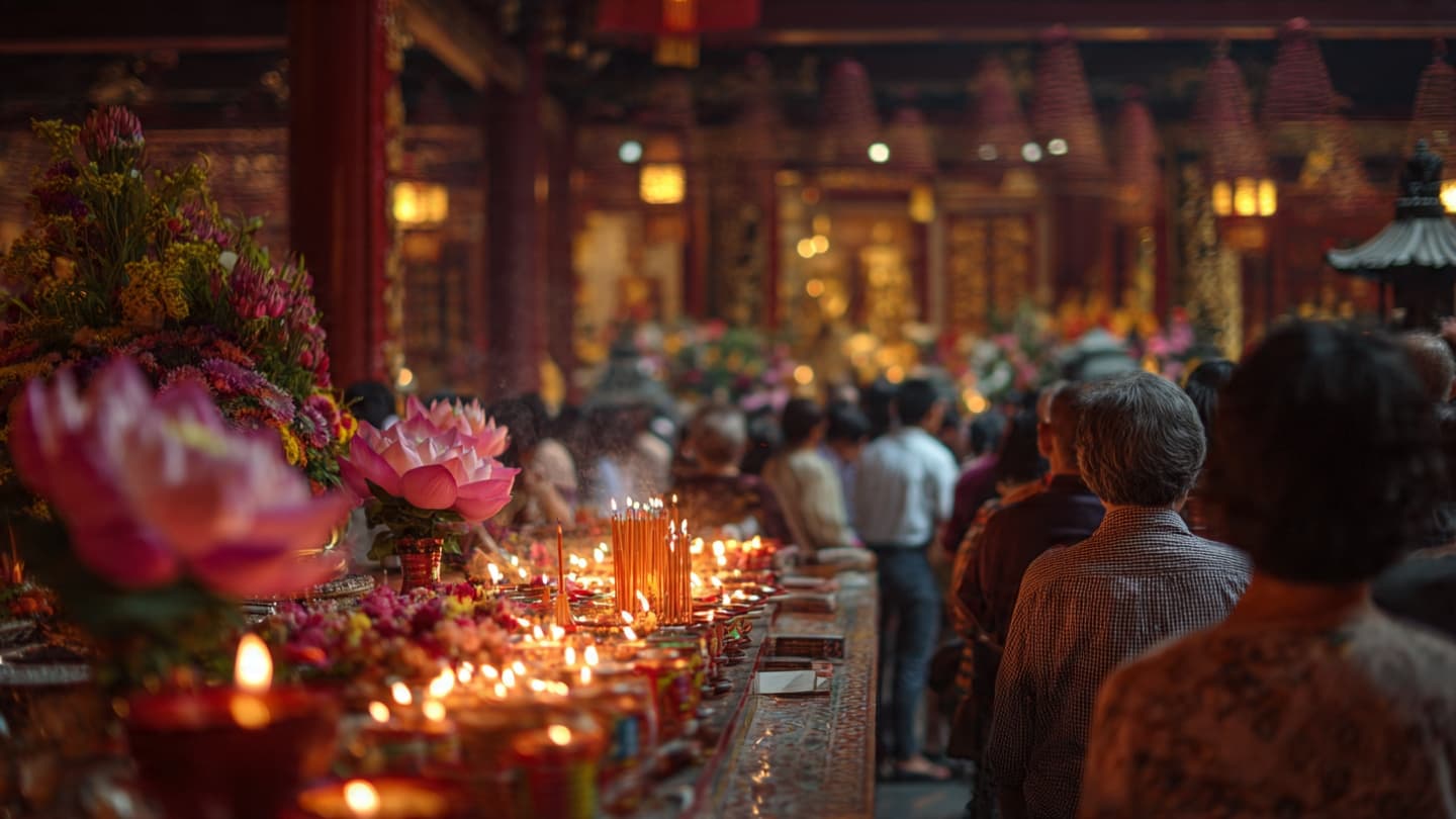In the Middle of a Busy City, Prayers Rose for Peace